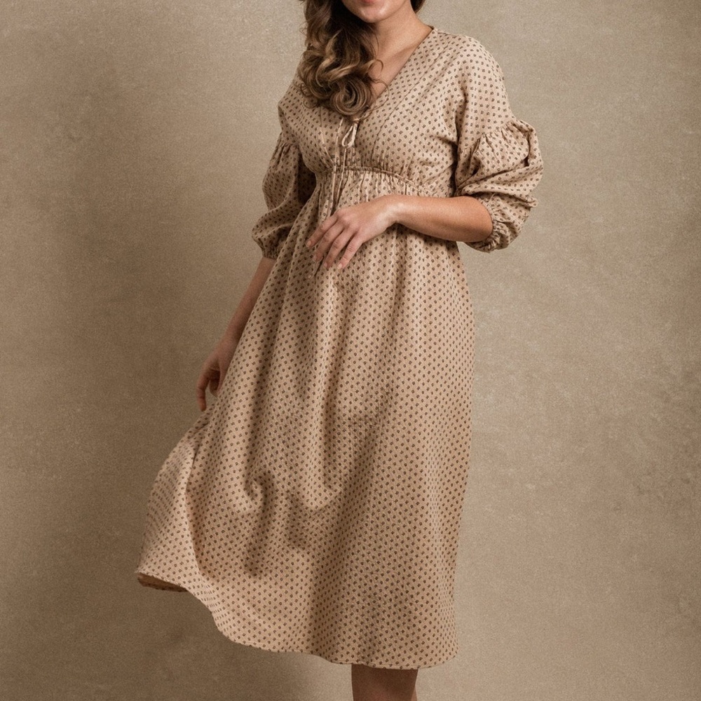 Neuflora Port Augusta Dress in Sage - Picture 6 of 7